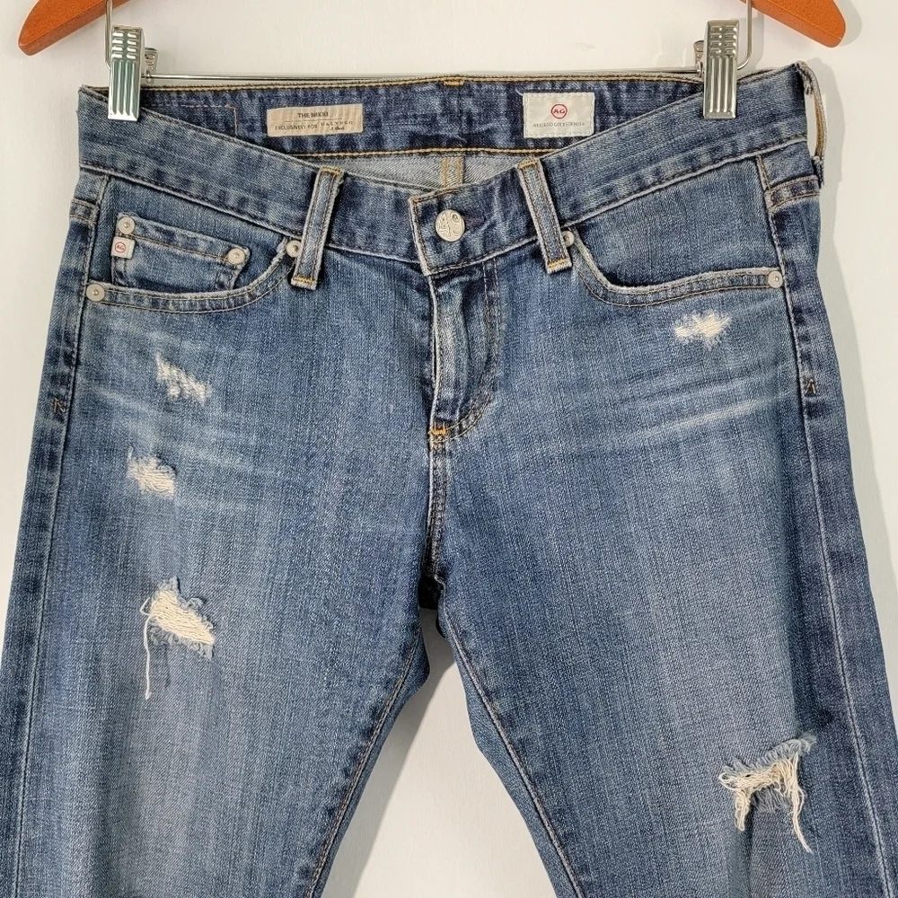 AG THE NIKKI Exclusively For Calypso Mid-rise Skinny Jeans Women Sz 25R